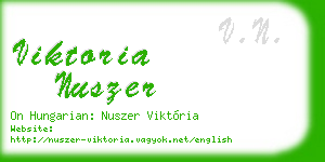 viktoria nuszer business card